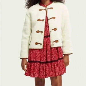 Scotch & Soda Short Teddy Jacket